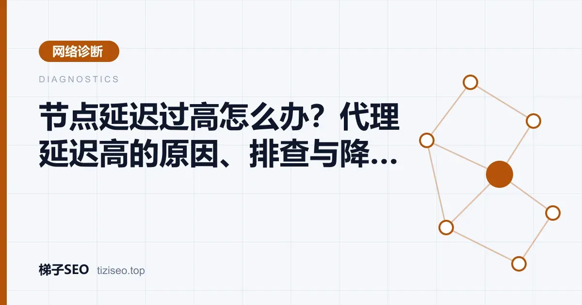 代理客户端节点列表中不同地区节点延迟数值对比的示意图