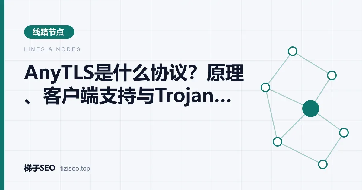 AnyTLS协议通过填充和连接复用在TLS连接中承载代理流量的示意图